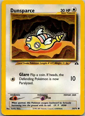 Dunsparce Dummisel Exemplar 2,95 €