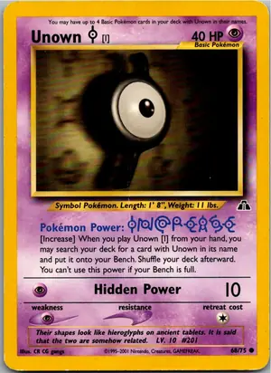 Unown [I] Icognito I Exemplar 2,95 €