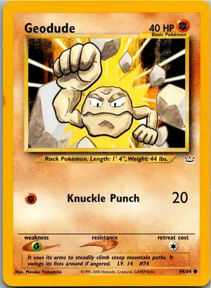 Geodude Kleinstein Exemplar 3,95 €