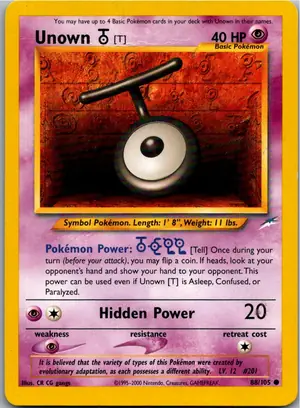 Unown [T] Icognito T Exemplar 3,95 €