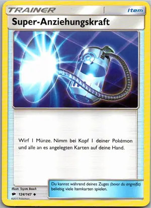 Super-Anziehungskraft Exemplar 1,25 €