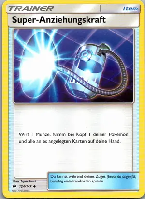 Super-Anziehungskraft Exemplar 1,25 €