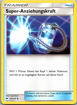 Super-Anziehungskraft Exemplar 1,25 €