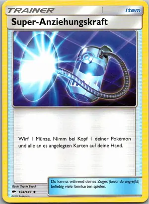 Super-Anziehungskraft Exemplar 1,25 €