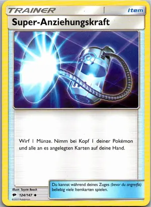 Super-Anziehungskraft Exemplar 1,25 €