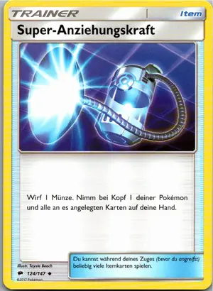 Super-Anziehungskraft Exemplar 1,25 €