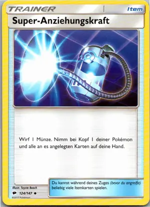 Super-Anziehungskraft Exemplar 1,25 €