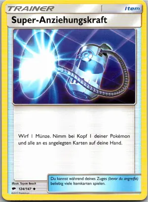 Super-Anziehungskraft Exemplar 1,25 €