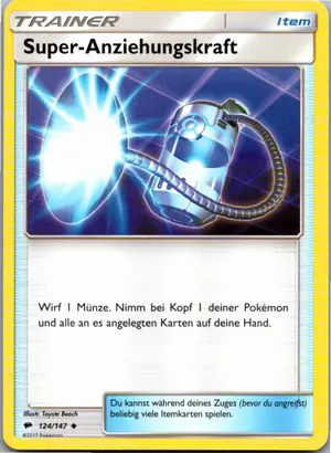 Super-Anziehungskraft Exemplar 1,25 €