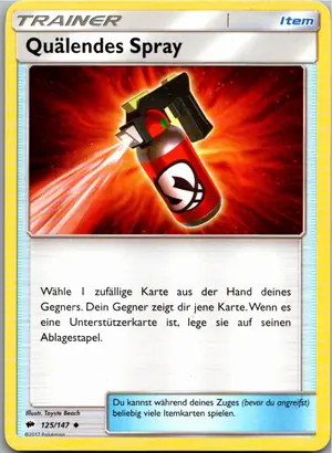 Quälendes Spray Exemplar 1,25 €