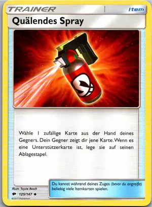 Quälendes Spray Exemplar 1,25 €