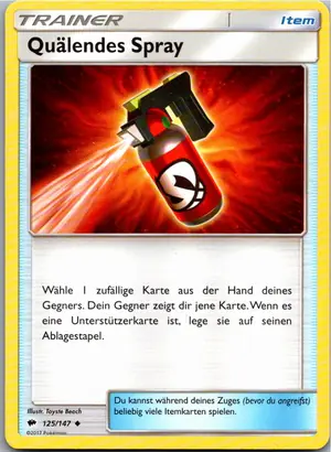 Quälendes Spray Exemplar 1,25 €