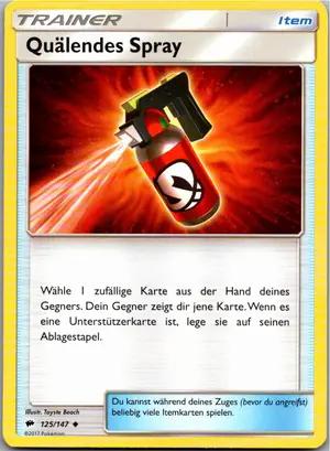 Quälendes Spray Exemplar 1,25 €