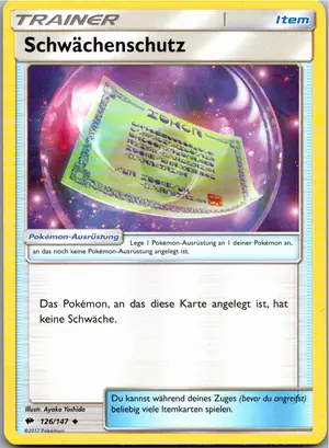 Schwächenschutz Exemplar 1,25 €