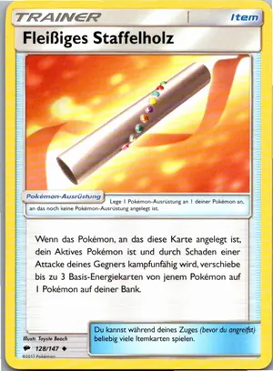 FleiBiges Staffelholz Exemplar 1,25 €