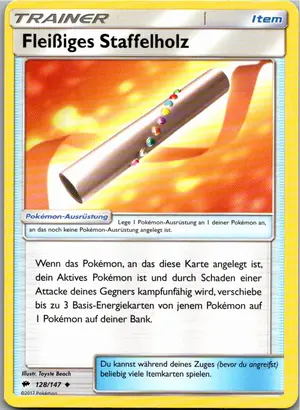 FleiBiges Staffelholz Exemplar 1,25 €