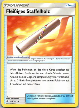 FleiBiges Staffelholz Exemplar 1,25 €