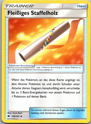 FleiBiges Staffelholz Exemplar 1,25 €