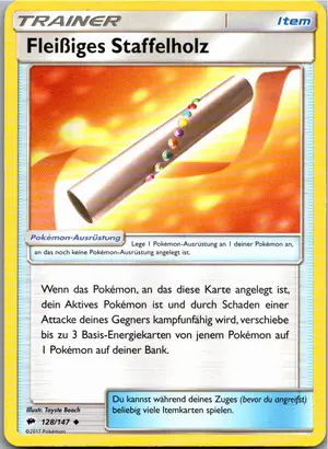 FleiBiges Staffelholz Exemplar 1,25 €