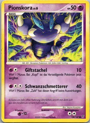 Pionskora Exemplar 2,25 €