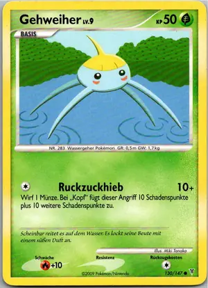 Gehweiher Exemplar 1,95 €