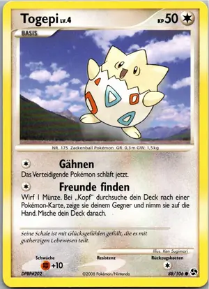 Togepi Exemplar 3,95 €