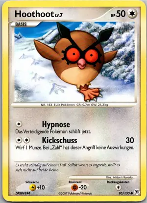 Hoothoot Exemplar 1,95 €