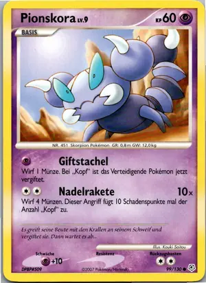 Pionskora Exemplar 1,95 €