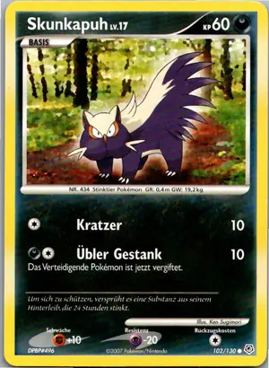 Skunkapuh Exemplar 1,95 €