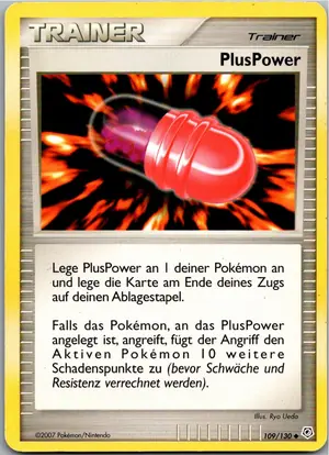 Pokémon-Karte PlusPower 109/130 Diamant & Perl