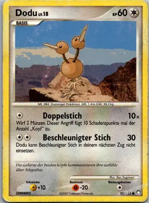 Dodu Exemplar 2,25 €