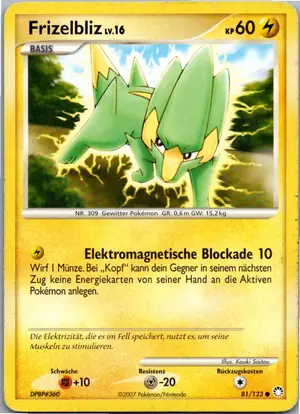 Frizelbliz Exemplar 2,25 €
