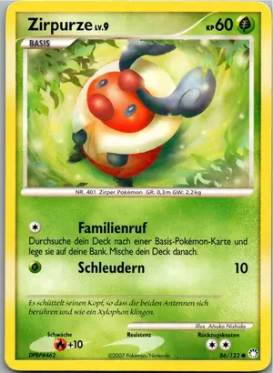 Zirpurze Exemplar 1,95 €