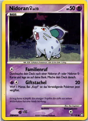 Nidoran Exemplar 2,95 €
