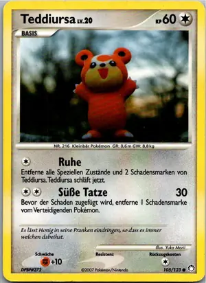 Teddiursa Exemplar 1,95 €