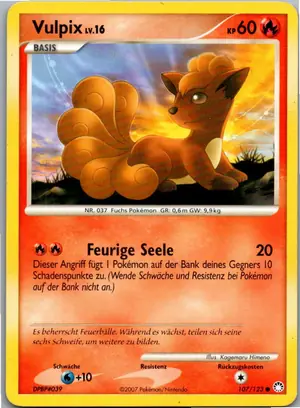 Vulpix Exemplar 2,45 €