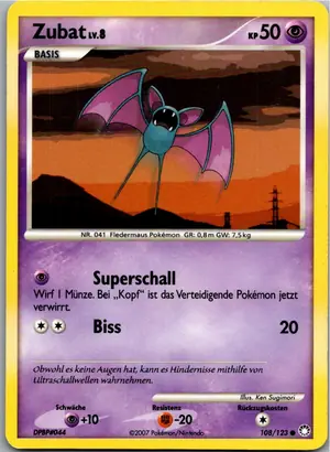 Zubat Exemplar 1,95 €