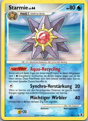 Starmie Exemplar 2,95 €