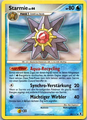 Starmie Exemplar 2,95 €