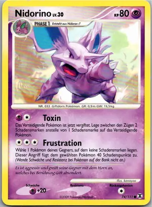 Nidorino Exemplar 1,95 €
