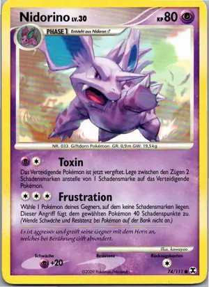 Nidorino Exemplar 1,95 €