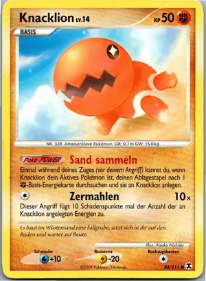 Knacklion Exemplar 2,25 €