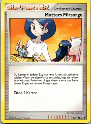 Mutters Fürsorge Exemplar 1,25 €