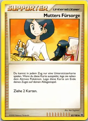 Mutters Fürsorge Exemplar 1,25 €