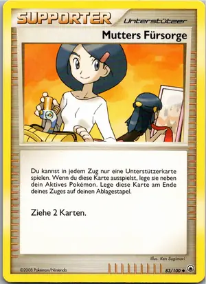 Mutters Fürsorge Exemplar 1,25 €