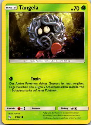 Tangela Exemplar 1,25 €