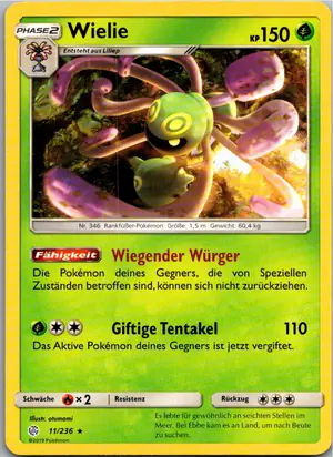Pokémon-Karte Wielie 11/236 Welten im Wandel