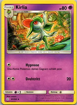 Kirlia Exemplar 2,45 €