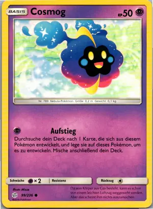 Cosmog Exemplar 1,25 €