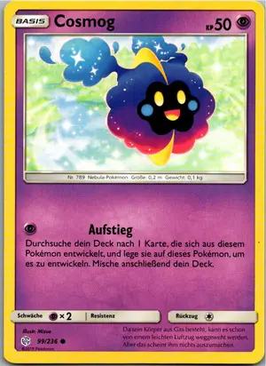 Cosmog Exemplar 1,25 €